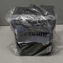 Car Garbage can with lid Leak Proof Vehicle Trash Can 3 Storage Pockets Hanging Waterproof car Trash Bag for SUV Black