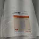 Kntiwiwo 43" Premium Cotton Garment Bag for Hanging Clothes, Breathable Suit Bags for Closet Storage with Extra Large 10" Gusseted & Clear Window, Dust Cover with Zipper for Suits, Jacket, 3 Pack