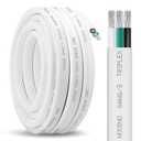 10/ 3 Marine Wire 10 Gauge Marine Grade Wire 10AWG Triplex Tinned Copper Boat Cable, 10 Gauge OFC Oxygen Free Copper Cable for Automotive RV Boat Speaker Solar Outdoor - 10ft