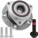 513379 - Wheel Hub Bearing Assembly Compatible with [Audi] A3, Q3, TT Quattro, Arteon, [Volkswagen] e-Golf, Golf, Golf Alltrack, Golf R, Golf SportWagen, GTI, Jetta, Tiguan