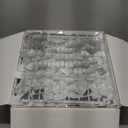 COKAOBE Silver Shimmer Wall Backdrop, 24PCS Square Sequin Shimmer Backdrop Panel, Photo Backdrops for Birthday, Anniversary, Wedding, Graduation & Bachelorette Party Decoration