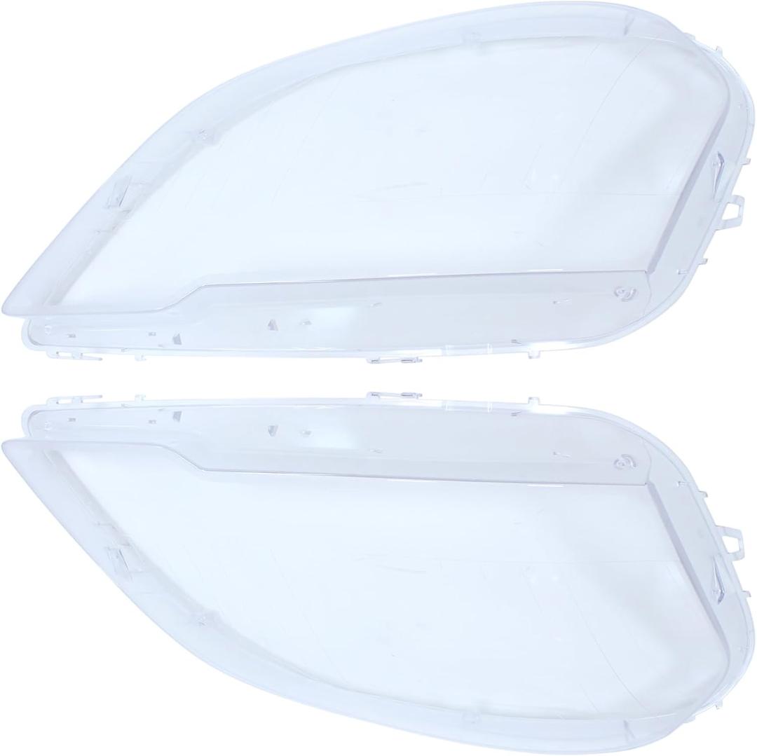 MOTOKU Transparent Headlight Lens Cover for Mercedes ML320 ML350 ML450 ML550 ML63 AMG 2009-2011