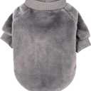 FabriCastle Small Dog Sweaters, 3-Pack Dog & Cat Clothes, Ultra Soft and Warm Pet Jackets for Dogs Boy & Girl, Winter Pet Apparel Costumes, Puppy Outfits (Grey,Blue,Dark Blue, XX-Large)