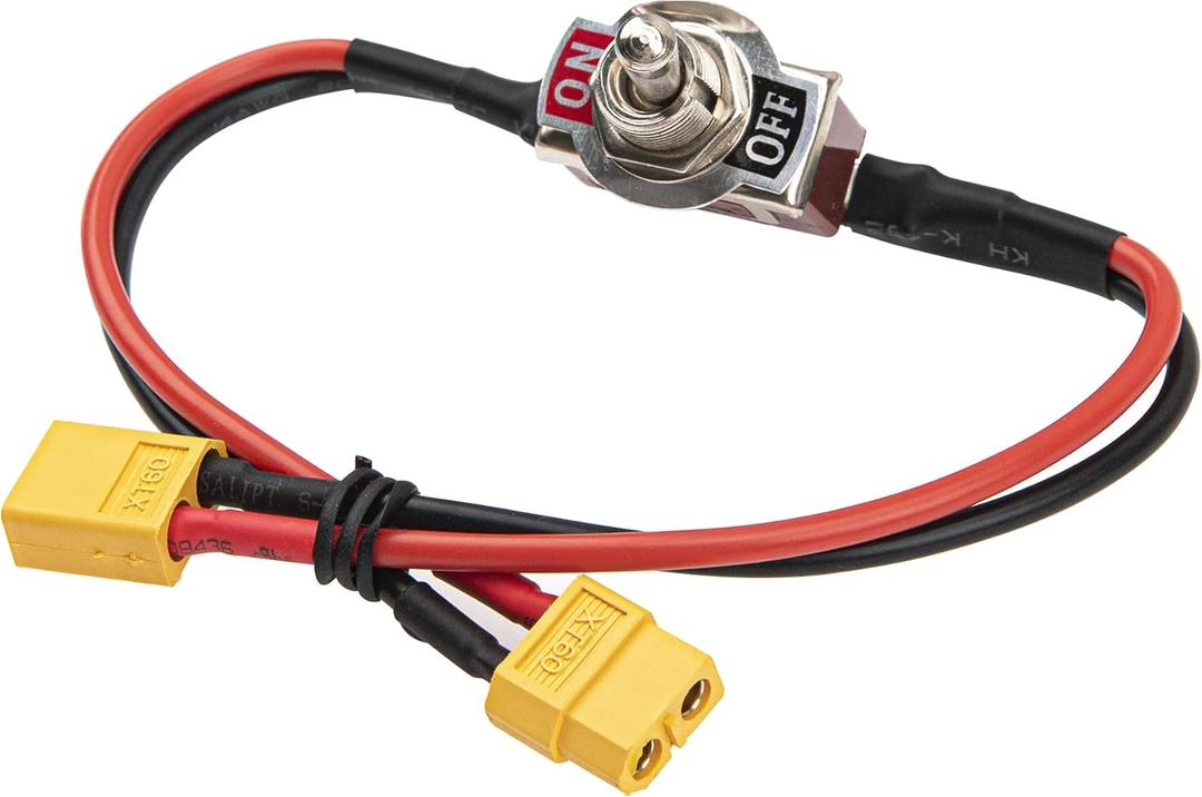 ShareGoo Large Current On-Off Electric Power Switch with XT60 Plug for RC Model Airplane Drone Car ESC Battery