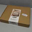 2026 Spring Women's Gifts Small Vintage Vanity Makeup Desk Mirror Antique Traditional Chic Arch Table Mirror GoldDecor Wood Carved Mirror for Living Room,Bedroom,Tabletop 11.8" x 9.6"