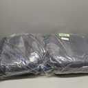 IASEAHK Kitchen Chair Cushions Set of 4, Chair Cushions for Dining Chairs, Seat Cushions for Kitchen Chairs with Ties and Non Slip Bottom, Tufted Foam Chair Pads, 15.5" x 15.5" x 4", Navy Blue