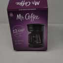 Mr. Coffee 12-Cup Switch Coffee Maker Black: Electric Drip Coffee Machine, 60 oz Capacity, Dishwasher-Safe Parts