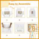 Here Comes the Son Baby Shower Decor Baby Boxes Banner Set, Boho Sun Baby Boxes With Letters for Baby Shower Blocks Sunshine Banner Party Decorations