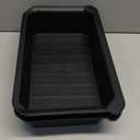 GEEDAR 2 Pack Tesla Model Y Under Seat Storage Box Organizer, Upgraded ABS + TPE Double Layer Hidden Storage Box, Washable Underseat Storage Organizer fit Tesla Model Y Accessories 2021-2024