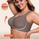 LetsJoli Jelly Bras for Women No Underwire Plus Size Push Up Supportive