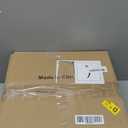 Giluta Floor Lamp Glass Shade Replacement Globe -Fitting Opening 1.625" Elegant Style Light Fixture Shade, Height: 4.75 inch, Width: 12 inch. Lipless