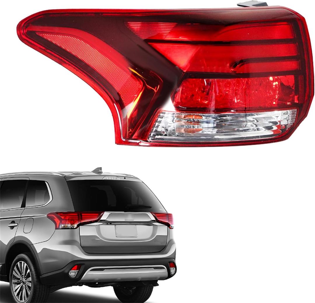 LH Left Driver Side Outer Tail Light Replacement for Mitsubishi Outlander 2016-2020 Tail Lamp MI2805108 8330B177