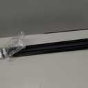 36" Kerf Slide-in Double Bulb Seal Weatherstrip Door Bottom Durable Seal for Energy Efficiency & Draft Protection (Black)