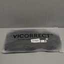 Vicorrect Posture Corrector for Women and Men: Back Support Brace Relieve Upper Back Shoulders Pain (Black, Small)