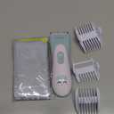 Baby Hair Clippers, Ceramic Blade Electric Kids Hair Trimmer, Ultra-Quiet Cordless Rechargeable Waterproof Haircut Kit for Kids & Adult