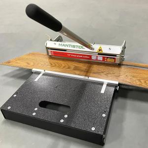 13" Pro SPC, LVP, LVT, WPC, RVP, VCT, PVC and Rigid Core Vinyl Flooring Cutter LVT-330; Cuts up to 5/16" (8mm) thick !