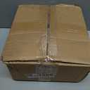 Timer 8 Mode - 9Ft by 10 Inch Prelit Christmas Garland with 50 Warm Lights, Thick 270 Snowy Tips 70 Red Berry 10 Pinecone Battery Operated Real Touch Cedar Xmas Garland Door Mantle Indoor Outdoor