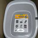 Arm & Hammer Large Sifting Litter Box Scoop Free Cat Litter Tray with Microban, Made in USA