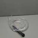 6ft LED Fiber Optic Whip Dance, USB Rechargeable, 7 Colors, 4 Modes, Rainbow Bright Lights Effect, Great for Rave Party, Music Festival, Stage Show, Carnival Activities