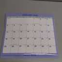 32" x 48" 2026 Wall Calendar, Folded Wet & Dry Erase Wall Calendar 12 Month, Yearly Laminated Wall Calendars, Reversible Annual Planner, Horizontal/Vertical, with Julian Dates