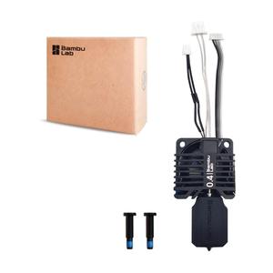 Bamboo Lab Original Hotend Complete Kit with Fan for Bambu Lab X1 Series X1 Carbon, X1, X1C 3D Printer Full Assembly Extruder Hot End Set (0.4MM)
