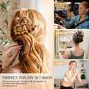 6 PCS Flat Claw Clips for Women, French Flat Claw Clip, Tortoise Shell Flat Hair Clip for Thin Thick Hair, Lay Down Claws Clips, Medium Classic Hair Barrettes