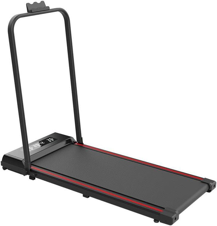 Small and Mini Folding Silent Electric Indoor Walking Machine for Home Use, a Fitness Equipment for Flat Treadmill