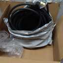 Sewer Jetter Kit for Pressure Washer 5800 PSI Drain Cleaner Hose 1/4 Female NPT,Button Nose,Pressure Washer Adapter,Button Hose Sewer Jetting Nozzle Pearl Corsage Pin Waterproof Tape with 2 Spanner