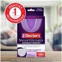 The Doctors NightGuard Mouth Guard for Grinding Teeth at Night, Includes Storage Case, Pack of 1