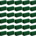 Boao 12 Pieces Floral Foam Cage Holder with Floral Foam for Fresh Flowers Cage Bowl for Table Centerpiece Flower Arrangement, Rectangle, 11.8 x 4.7 x 3.1 Inch
