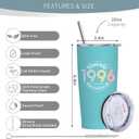 30th Birthday Gifts for Women, 1996 Birthday Gifts Woman, 30 Years Old Bday Gift for Women, Gift for Woman Turning 30, 30th Bday Present for Her 20 oz Tumbler