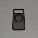 TORRAS Upgraded 360 Magnetic Stand for iPhone 17 Pro Max Case with Camera Control Button, Fit for MagSafe with Ring, Mil-Grade Protection, Translucent Slim for iPhone 17 ProMax Case Ostand, Black