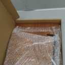 Cookbook Stand Recipe Book Holder: Recipe Cook Book Stand for Kitchen Counter, Wooden Adjustable iPad Tablet Cookbook Stand - Wood Cutting Board Style - Brown