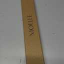 MOELLE Premium Teak Wood Damascus Santoku Knife 7 Blade - VG10 Japanese Damascus Steel 67 Layers, 60+ HRC - Danish Design Kitchen Knife with Elegant Gift Packaging