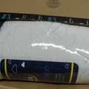 Serta Simply Clean Triple Action Mattress Pad, Waterproof Mattress Pad, Ultra Soft and Stain-Resistant Mattress Pad, Machine Washable, Queen, White