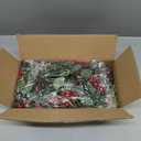 Small Christmas Wreaths 4Pcs, 10 Inch Mini Wreaths for Kitchen Cabinets, Christmas Door Wreath, Small Christmas Wreath for Fireplace Window Farmhouse Indoor Home Decorations