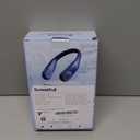 SWEETFULL Portable Neck Fan 360 Cooling Bladeless Personal Fan | No Hair Twisting - 4000mAh USB Rechargeable Wearable Fan for Travel, Birthday Gifts for Men, Women, Mom and Dad, A1 Blue