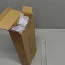 Cq acrylic Nail Shelves for Nail Polish,15 Inch 6 Pack Hanging Clear Nail Polish Wall Organizer for Nail Salon Wall Essential Oil Shelf,Gel Fingernail Polish Holder and Tattoo Studio Decor Paint