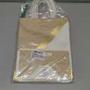 Hallmark 9" Medium Paper Gift Bags (Pack of 8 - White & Kraft) for Valentine's Day, Easter, Birthdays, Mother's Day, Weddings, Graduations, Baby Showers, Bridal Showers, Care Packages and More