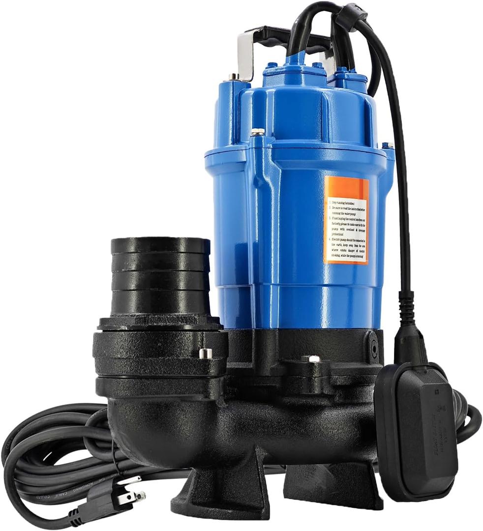 1 HP 3" Submersible Trash Pump Replacement for Tsurumi HS3.75S HSZ3.75S