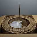 24 Boho Large Rattan Chandelier Light Fixture,6-Light Large Hand Woven Pendant Light Fixture Farmhouse Rustic Chandeliers for Kitchen Bedroom, Dining Room, Living Room, Hallway, Foyer (24 inch Brown)