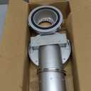 90Magnetic Dryer Vent Coupling-Quick Connection and Disconnection Strong Magnet Self-Alignment Design Quick-Installation Dryer Magnetic Vent Connector Dryer Vent Connector KitSilver