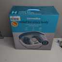 HoMedics Bubble Spa Elite Footbath, 2-in-1 Removable Pedicure Center, Toe-Touch Control, Easy Tote Handle No-Splash, FB-450H