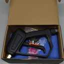 Pressure Washer Gun | High-Performance, Up to 5,000 PSI Car Wash Gun w/ 5 Nozzles for Stone, Brick, Metal, Wood, Glass | Stubby Pressure Washer Handle w/ 2 Adapters, 2 Sponges, Teflon Tape
