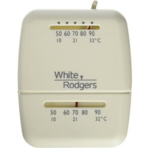 Emerson Thermostats 1C21-101 Mechanical Cool Only Thermostat, White