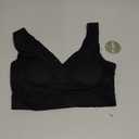 PoseFree Womens Seamless Wireless Supportive Bra Push Up Comfort Soft No Underwire Full Coverage T-Shirt Bra, small