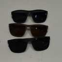 Polarized Sunglasses Men, Mens Sunglasses Polarized UV protection Lightweight Sun Glasses for Driving Fishing Golf (A20-black/Black/Brown)