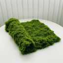 Artificial Moss mat, Green, 39.37 x 39.37 inches (Dark Green), Waterproof Indoor and Outdoor Decorative Moss mat, Fake Moss Wall Decorative Flower Decoration for Craftsmanship