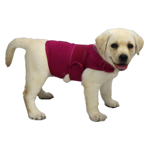 Comfort Dog Anxiety Relief Coat, Dog Anxiety Calming Vest Wrap for Thunderstorm,Travel,4th of July Fireworks,Vet Visits,Separation Anxiety Relief for Dogs (X-Small, Rose)