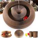 Magic Organ Cat Scratcher Board with 2 Bell Ball, Cat Ball Adventure The Ultimate Interactive Mental Physical Exercise for Indoor Cats Toy